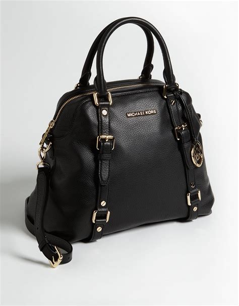 michael kors satchel handbags black